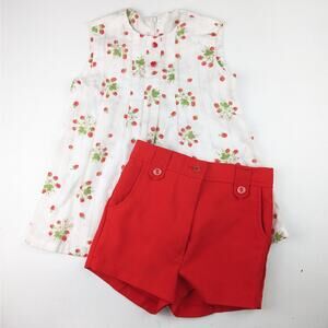 Vintage Strawberry or Raspberry Outfit